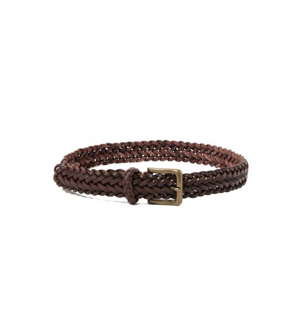 BEAMS PLUS「ARTS & CRAFTS / FIELDER MESH BELT 2」|ベルト|BROWN