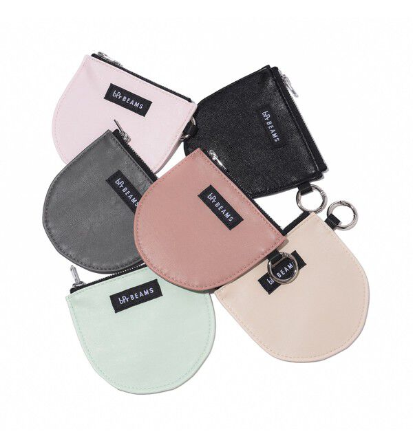 BEAMS「フェイクレザー ポーチ S」|ポーチ|