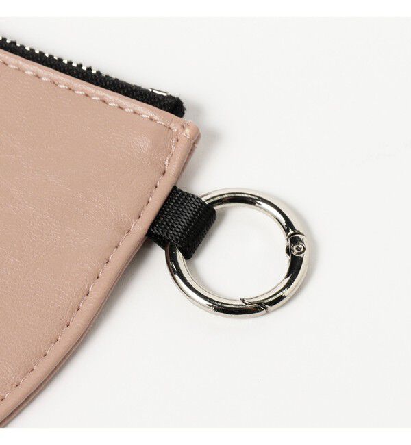BEAMS「フェイクレザー ポーチ S」|ポーチ|