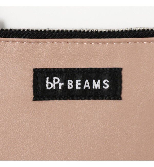 BEAMS「フェイクレザー ポーチ S」|ポーチ|