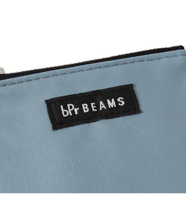 BEAMS「フェイクレザー ポーチ S」|ポーチ|
