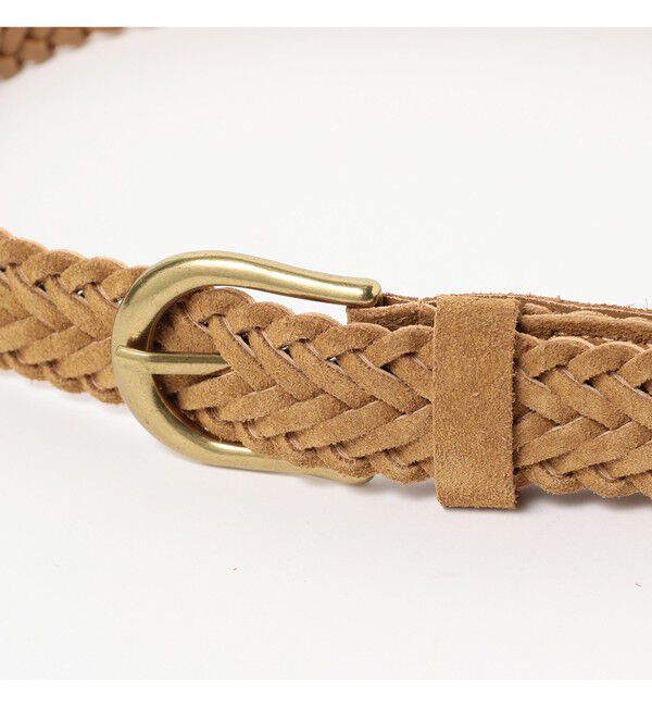BEAMS PLUS「Suede Mesh Belt」|ベルト|