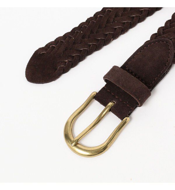 BEAMS PLUS「Suede Mesh Belt」|ベルト|