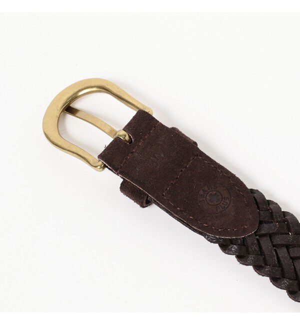 BEAMS PLUS「Suede Mesh Belt」|ベルト|