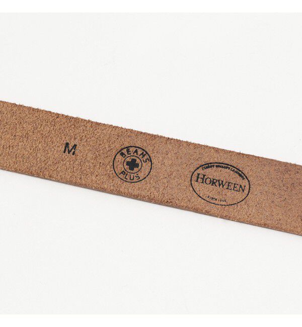 BEAMS PLUS「Plate Belt Horween Leather」|ベルト|