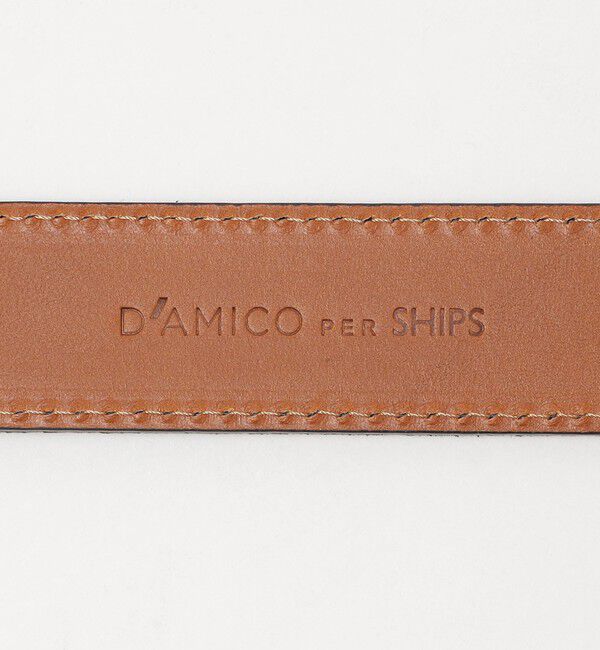 SHIPS「ANDREA D'AMICO: 30mm スエード ベルト」|ベルト|