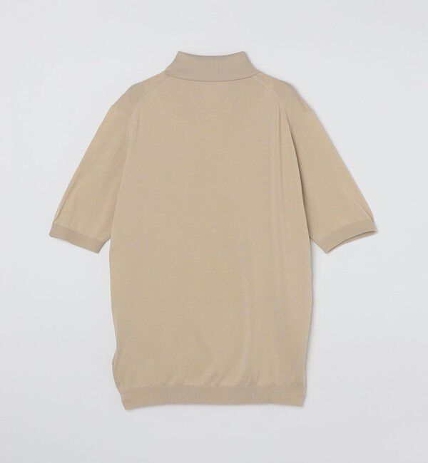 SHIPS「JOHN SMEDLEY: ISIS 半袖 ニット ポロシャツ」|カーディガン|