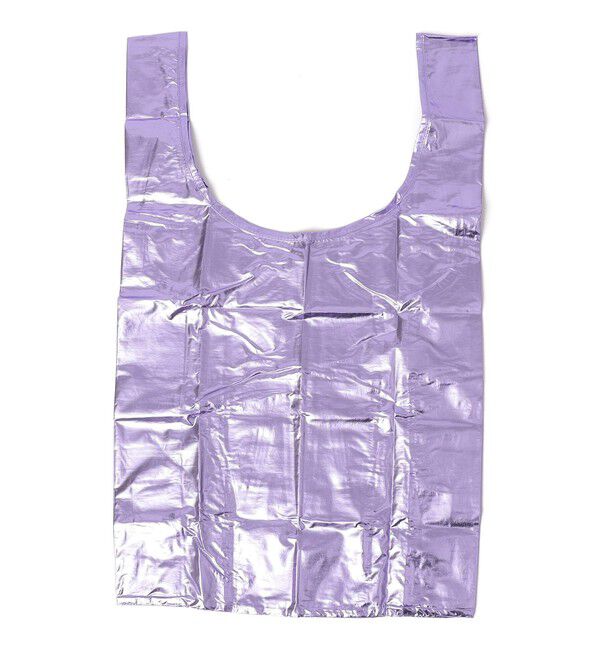 SHIPS Days「BAGGU:スタンダード メタリック」|エコバッグ|ピンク