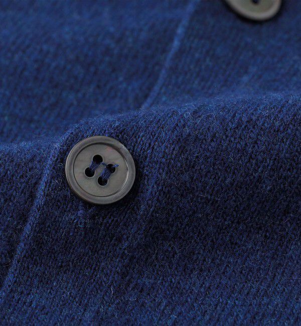 SHIPS「ALAN PAINE: ジーロング ウール 12ゲージ Vネック カーディガン」|カーディガン|