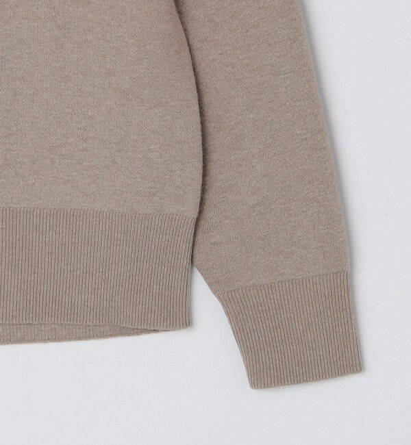 SHIPS「SHIPS: 〈手洗い可能〉 ダブルフェイス コットン カシミヤ Vネック カーディガン」|カーディガン|