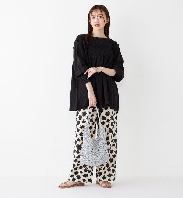 SHIPS Colors 「《一部追加予約》SHIPS Colors:メタリック クロシェ バッグ◆」|かごバッグ|