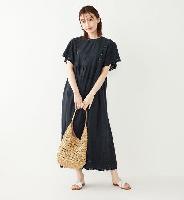 SHIPS Colors 「《一部追加予約》SHIPS Colors:メタリック クロシェ バッグ◆」|かごバッグ|