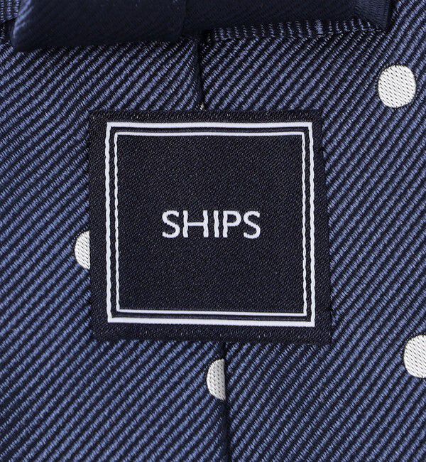 SHIPS「SHIPS: シルク ドット ネクタイ」|ネクタイ・蝶ネクタイ|