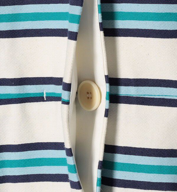 SHIPS any「SHIPS any:キャンバス ボーダー ジレ ワンピース」|ワンピース|