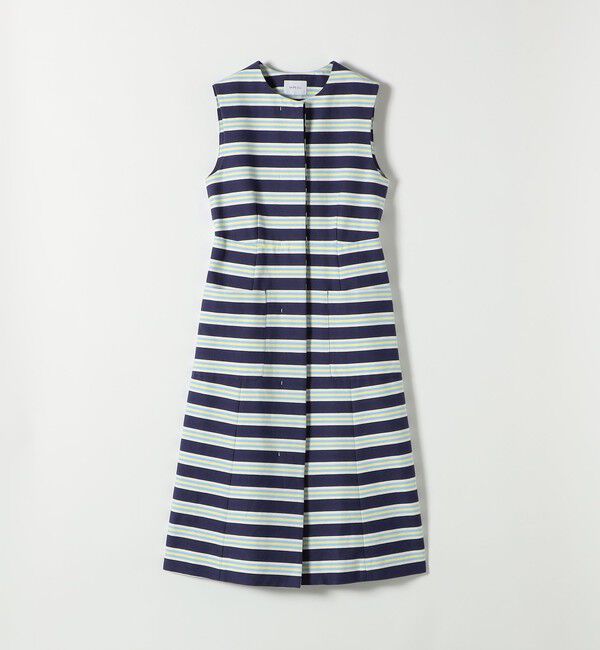 SHIPS any「SHIPS any:キャンバス ボーダー ジレ ワンピース」|ワンピース|