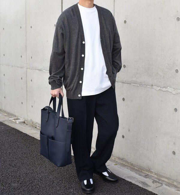 SHIPS any「SHIPS any:〈手洗い可能〉ハイゲージ リネンミックス サマーニット カーディガン 25SS◇」|カーディガン|