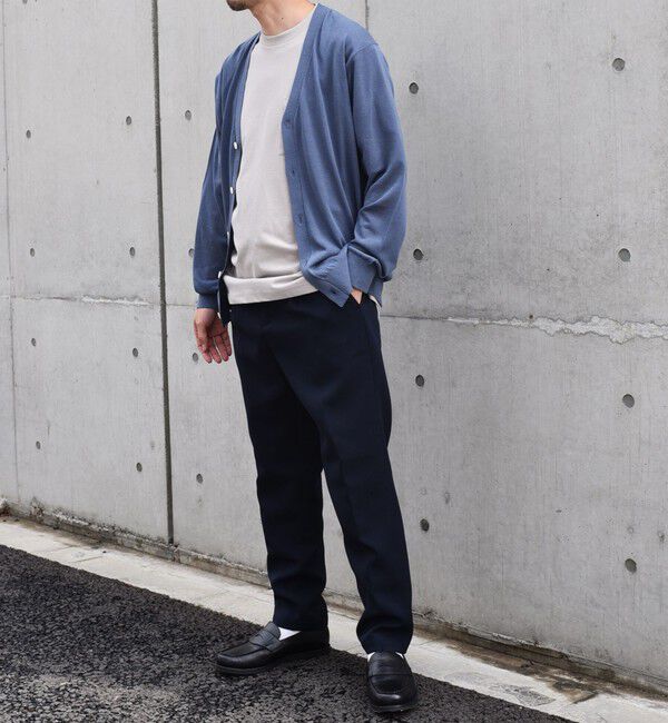 SHIPS any「SHIPS any:〈手洗い可能〉ハイゲージ リネンミックス サマーニット カーディガン 25SS◇」|カーディガン|