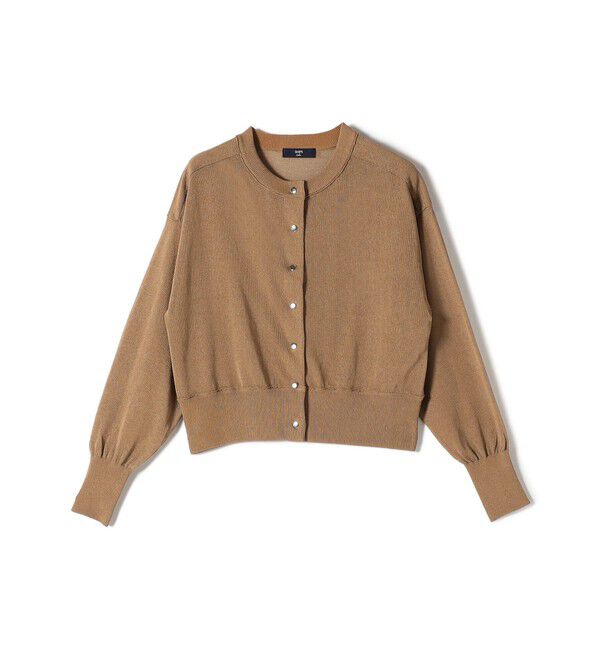 SHIPS Colors 「SHIPS Colors:〈手洗い可能〉シアー ニット ブルゾン◇」|カーディガン|