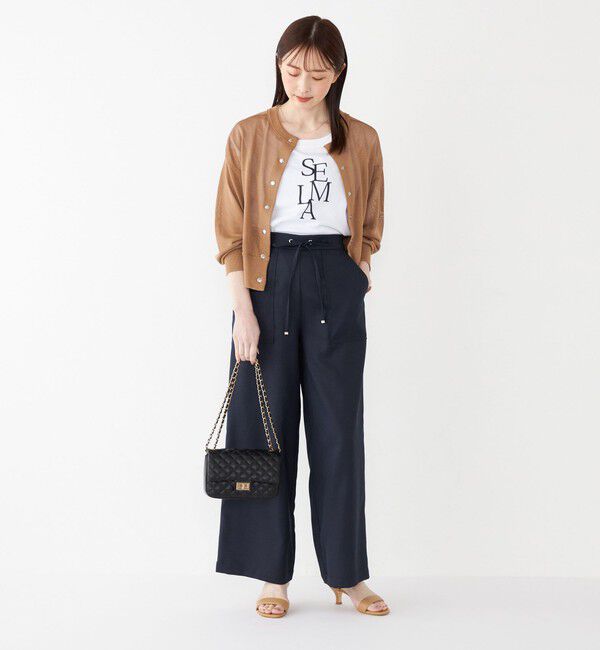 SHIPS Colors 「SHIPS Colors:〈手洗い可能〉シアー ニット ブルゾン◇」|カーディガン|