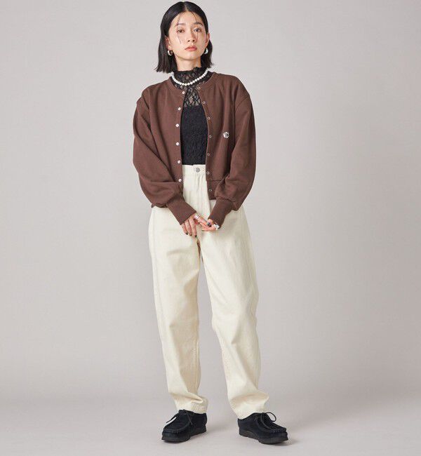 SHIPS for women「SHIPS NINE CASE:〈洗濯機可能〉裏毛 カーディガン」|カーディガン|