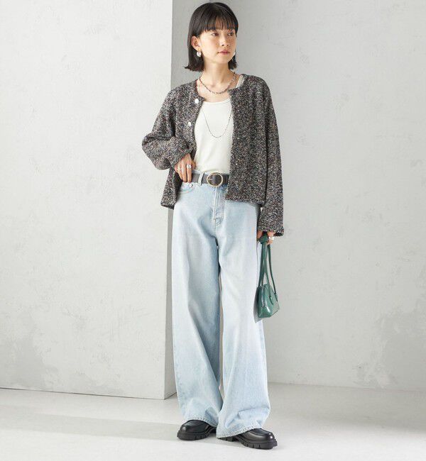 SHIPS for women「LEFIJE: ラウンド バックル ベルト」|ベルト|