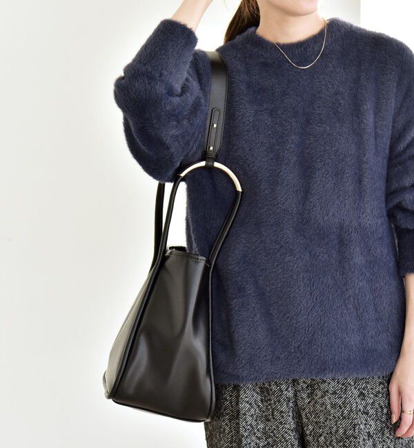 quaranciel「quaranciel: A4 メタルハンドル 2way スクエア トートバッグ」|トートバッグ|