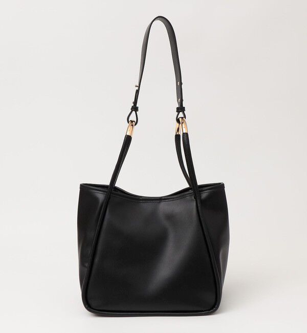 quaranciel「quaranciel: A4 メタルハンドル 2way スクエア トートバッグ」|トートバッグ|