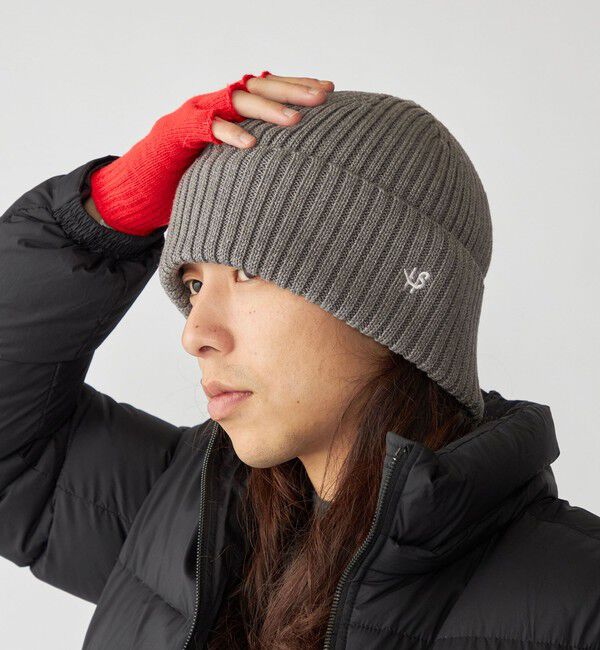 SHIPS「【WEB限定】SHIPS: オーバーフィット ワンポイント エンブロイダリー ワッチキャップ ニット帽」|その他|