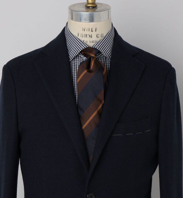 SHIPS「【SHIPS別注】TUDOR ROSES: シルク レジメンタル ネクタイ」|ネクタイ・蝶ネクタイ|