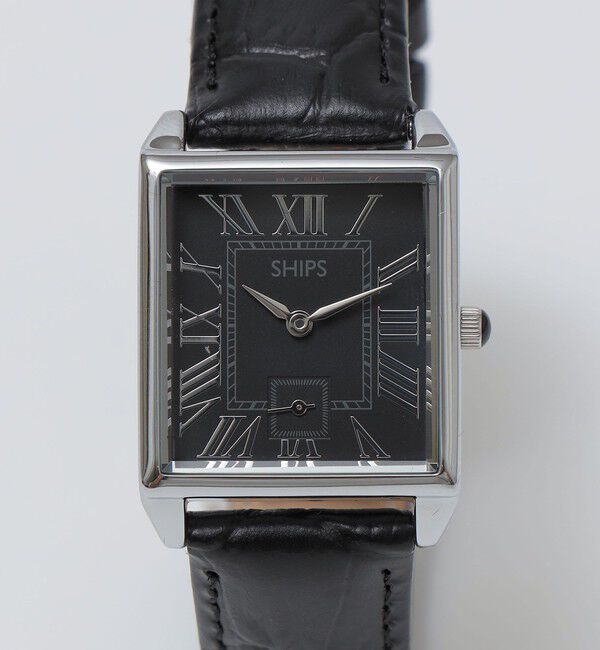 SHIPS「【WEB限定】SHIPS: スクエア Dバックル ウォッチ」|腕時計|