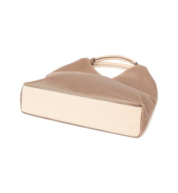 SHIPS any「《予約》SHIPS any: A4 Vカット バイカラー トート バッグ」|トートバッグ|