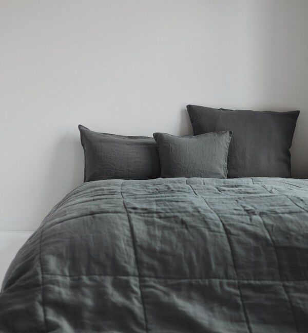 TOMORROWLAND HOME「プレーンリネン コンフォーターキルト（クイーン）」|その他|