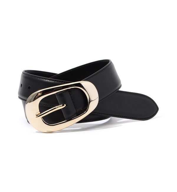 TOMORROWLAND GOODS「AMBOISE ELLIPSE ベルト」|ベルト|19 ブラック