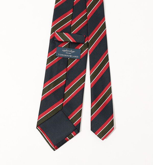 TOMORROWLAND GOODS「STEFANO BIGI シルク レジメンタルネクタイ」|ネクタイ・蝶ネクタイ|