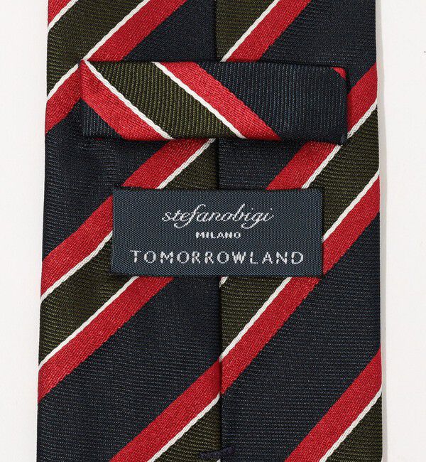 TOMORROWLAND GOODS「STEFANO BIGI シルク レジメンタルネクタイ」|ネクタイ・蝶ネクタイ|