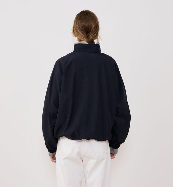 GALERIE VIE「ナイロンシルクタフタ トラックジャケット」|ブルゾン・スタジャン|