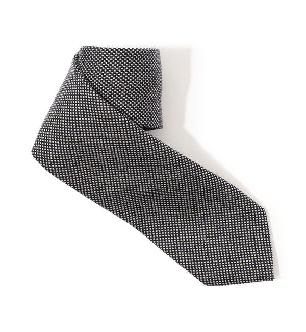 TOMORROWLAND GOODS「STEFANO BIGI ウールジャガード ネクタイ」|ネクタイ・蝶ネクタイ|16 ライトグレー