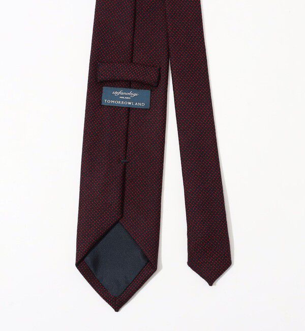 TOMORROWLAND GOODS「STEFANO BIGI ウールジャガード ネクタイ」|ネクタイ・蝶ネクタイ|