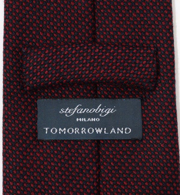 TOMORROWLAND GOODS「STEFANO BIGI ウールジャガード ネクタイ」|ネクタイ・蝶ネクタイ|