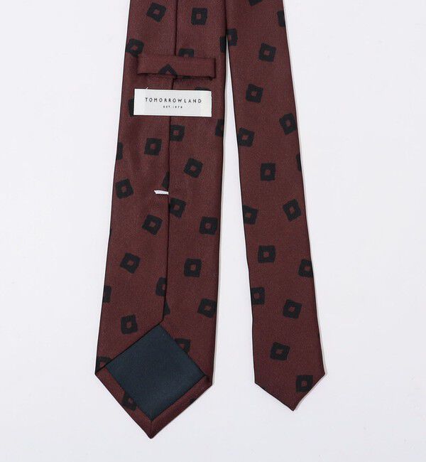 TOMORROWLAND GOODS「TOMORROWLAND シルクプリント 小紋柄ネクタイ」|ネクタイ・蝶ネクタイ|