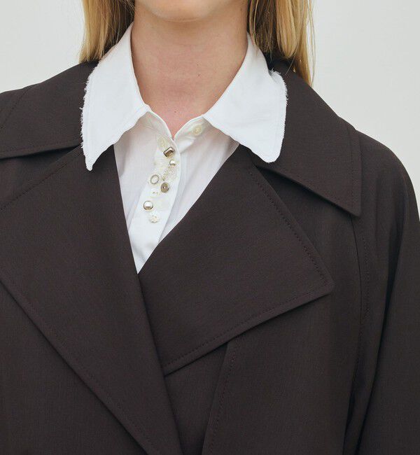 DES PRES「ハイツイストギャバジン トレンチコート」|トレンチコート|