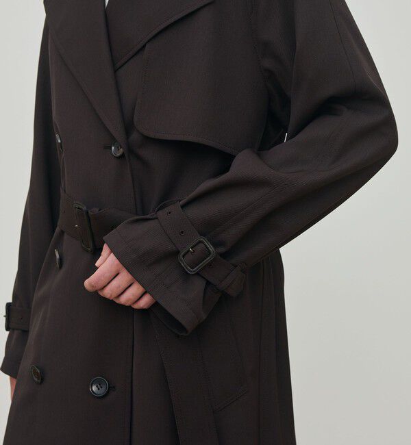 DES PRES「ハイツイストギャバジン トレンチコート」|トレンチコート|