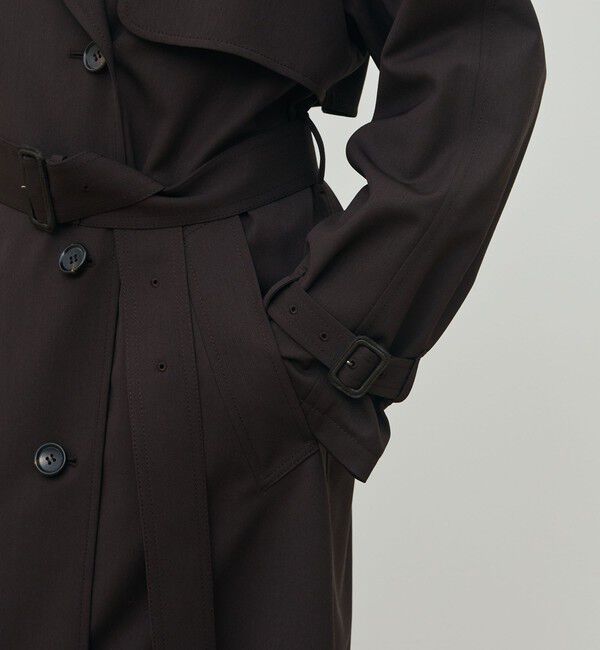 DES PRES「ハイツイストギャバジン トレンチコート」|トレンチコート|