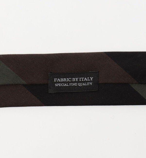 TOMORROWLAND GOODS「TOMORROWLAND シルク レジメンタルストライプネクタイ」|ネクタイ・蝶ネクタイ|