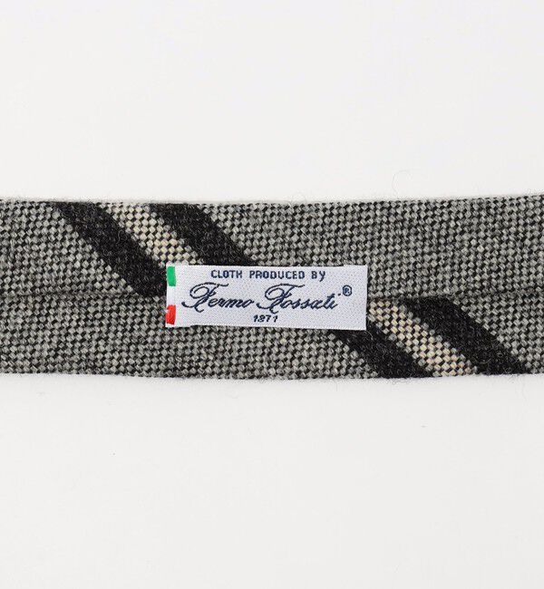 TOMORROWLAND GOODS「TOMORROWLAND ウール レジメンタルストライプネクタイ」|ネクタイ・蝶ネクタイ|