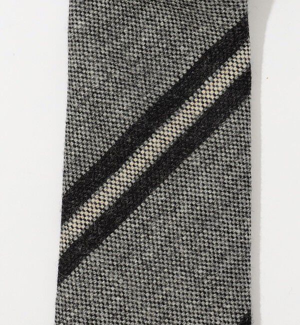 TOMORROWLAND GOODS「TOMORROWLAND ウール レジメンタルストライプネクタイ」|ネクタイ・蝶ネクタイ|