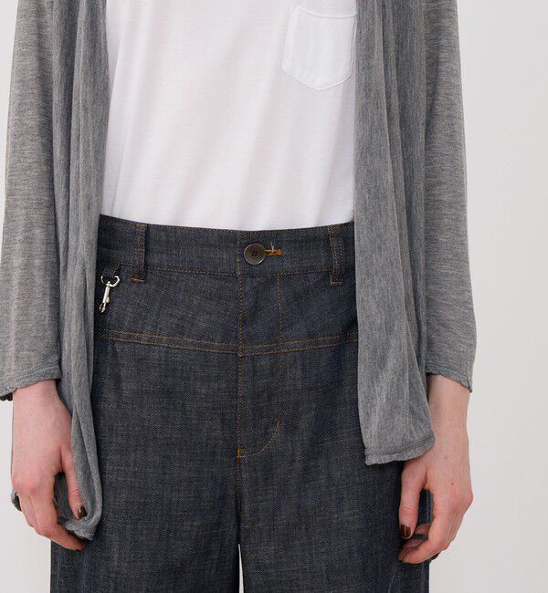 GALERIE VIE「レーヨンカシミヤジャージー フロントオープンカーディガン」|カーディガン|