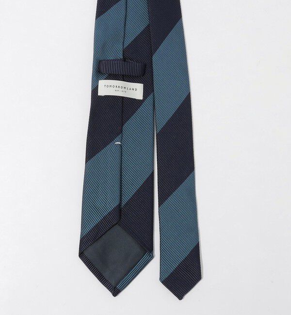 TOMORROWLAND GOODS「TOMORROWLAND シルクジャガード レジメンタルストライプネクタイ」|ネクタイ・蝶ネクタイ|