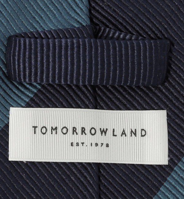 TOMORROWLAND GOODS「TOMORROWLAND シルクジャガード レジメンタルストライプネクタイ」|ネクタイ・蝶ネクタイ|