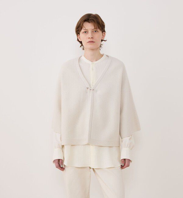 GALERIE VIE「オーストラリアンラムズウール キモノスリーブジャケット」|カーディガン|